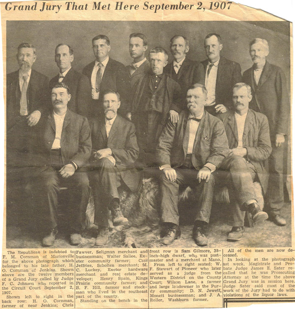 1907 Grand Jury